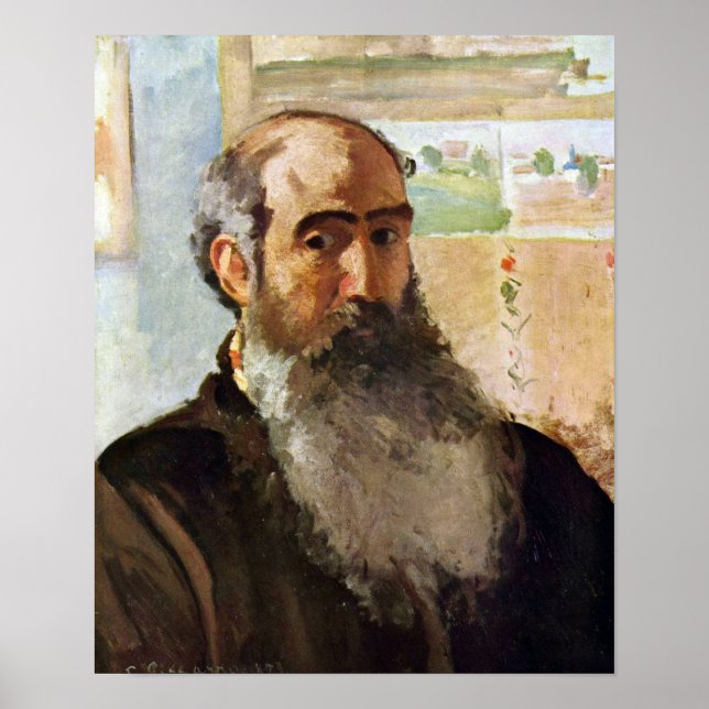 Camille Pissarro - Self Portrait Poster (Front)