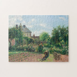 Camille Pissarro The Artist's Garden at Eragny Jigsaw Puzzle