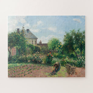 Camille Pissarro The Artist's Garden at Eragny Jigsaw Puzzle