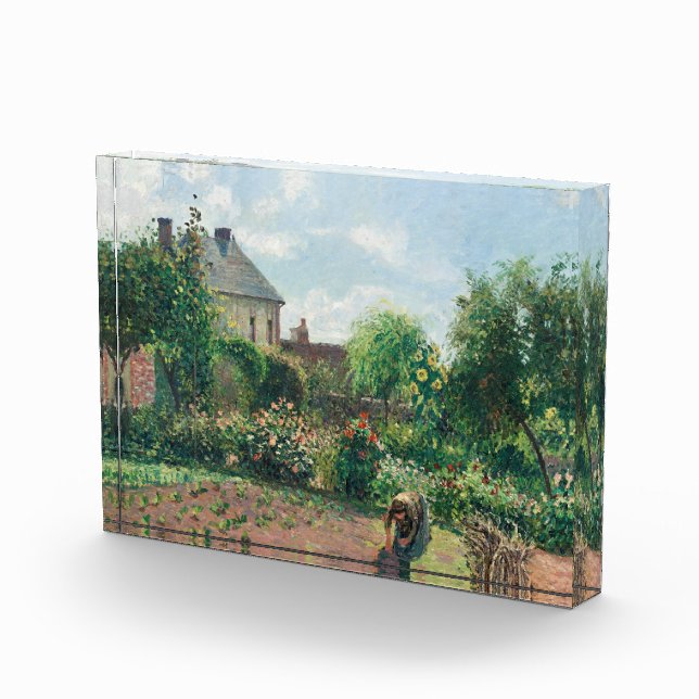 Camille Pissarro The Artist's Garden at Eragny Photo Block (Right)