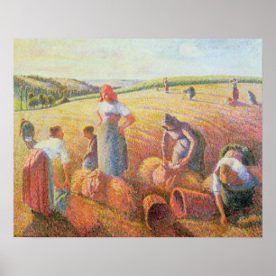 Camille Pissarro   The Gleaners, 1889 Poster