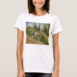 Camille Pissarro The Harvest, Pontoise T-Shirt