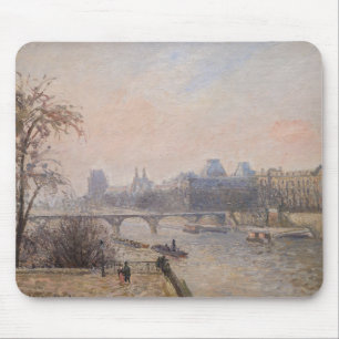 Camille Pissarro - The Seine and the Louvre Mouse Pad