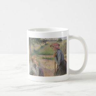 Camille Pissarro Two Young Peasant Women Coffee Mug