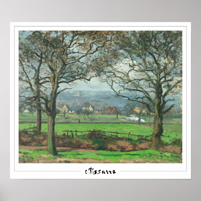 Camille Pissarro Zedign Art Poster #13 (Front)
