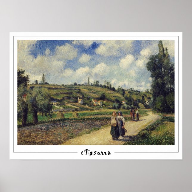 Camille Pissarro Zedign Art Poster #14 (Front)