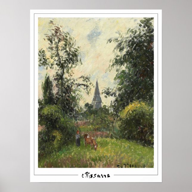 Camille Pissarro Zedign Art Poster #252-2 (Front)