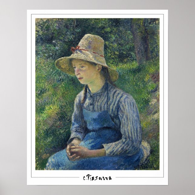 Camille Pissarro Zedign Art Poster #277-2 (Front)