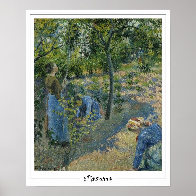 Camille Pissarro Zedign Art Poster #30 (Front)