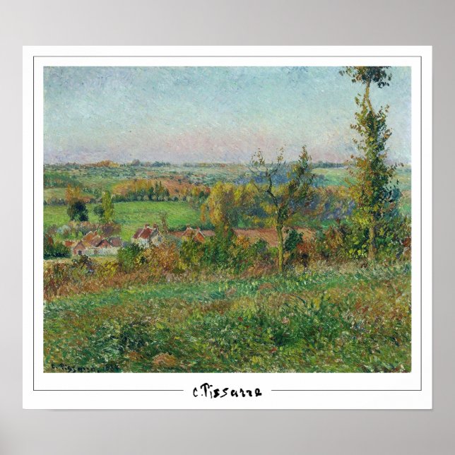 Camille Pissarro Zedign Art Poster #31 (Front)