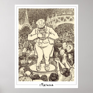 Camille Pissarro Zedign Art Poster #363-2