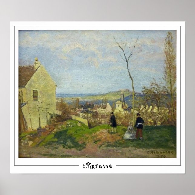 Camille Pissarro Zedign Art Poster #403 (Front)