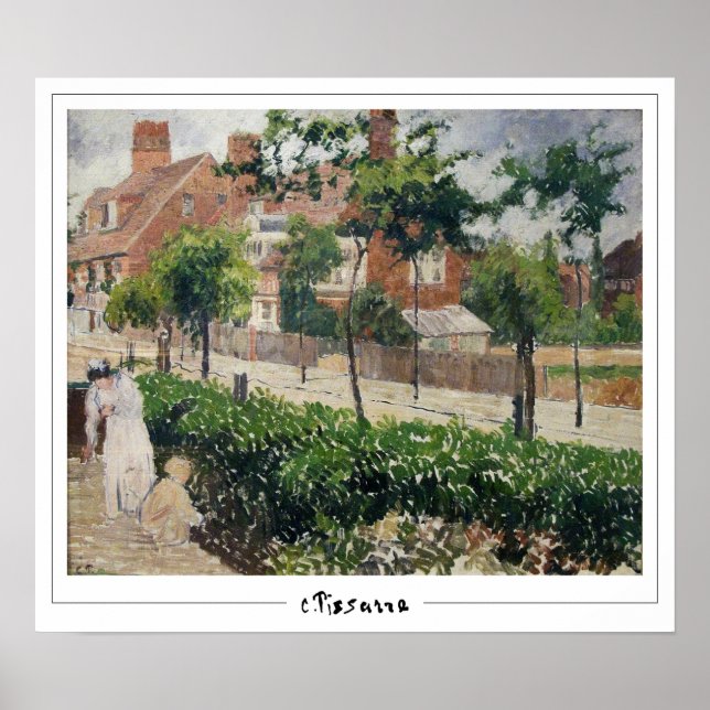 Camille Pissarro Zedign Art Poster #441-2 (Front)