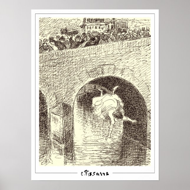 Camille Pissarro Zedign Art Poster #81-2 (Front)