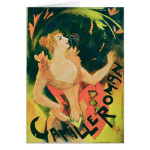 'Camille Roman' (colour litho)