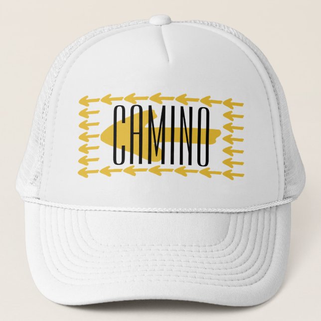 Camino Arrow Trucker Hat (Front)