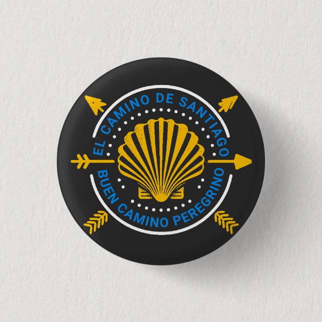 Camino de Santiago  3 Cm Round Badge (Front)