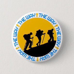 Camino de Santiago 6 Cm Round Badge