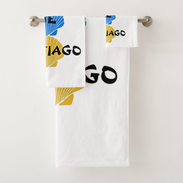Camino de Santiago Bath Towel Set (Insitu)