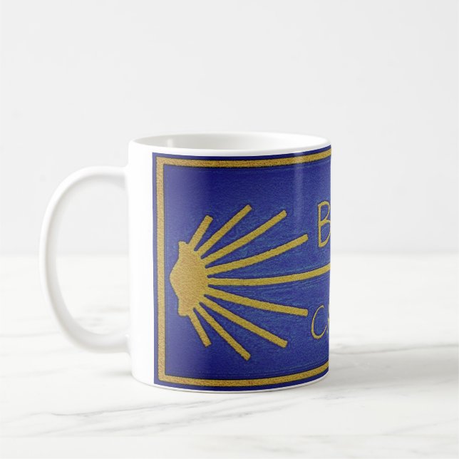 Camino de Santiago Coffee Mug (Left)