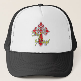 Camino de Santiago Cross Trucker Hat