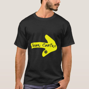 Camino De Santiago De Compostela Pilgrim Hiking St T-Shirt