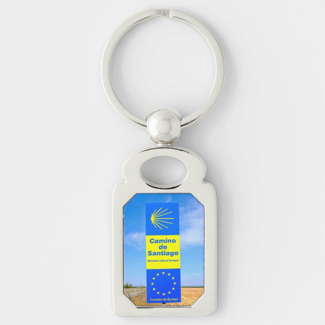 Camino de Santiago Key Ring (Front)