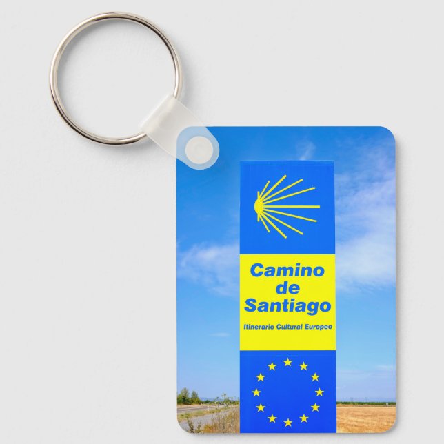 Camino de Santiago Key Ring (Front)