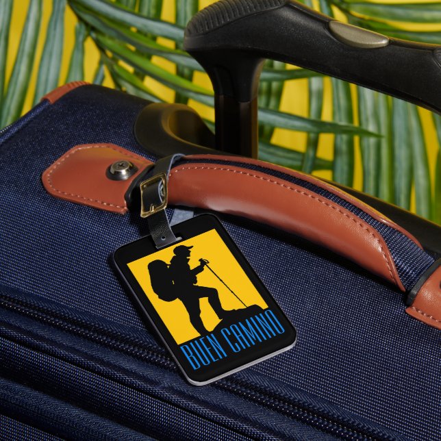 Camino de Santiago Luggage Tag (Front Insitu 1)