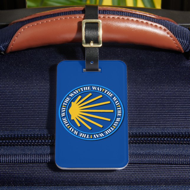 Camino de Santiago Luggage Tag (Front Insitu 2)