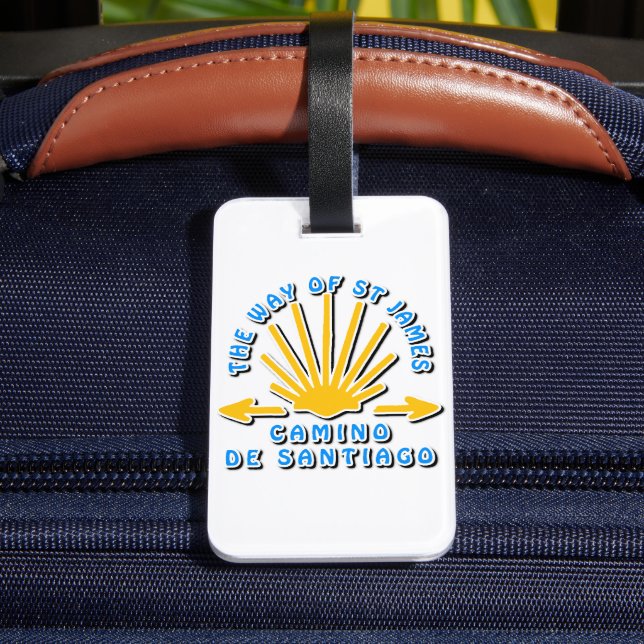 Camino de Santiago Luggage Tags (Back Insitu 4)