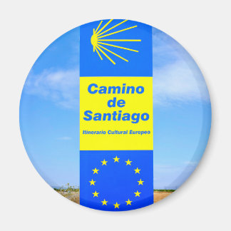 Camino de Santiago Magnet