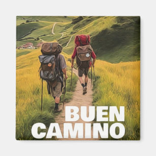 Camino de Santiago Magnet
