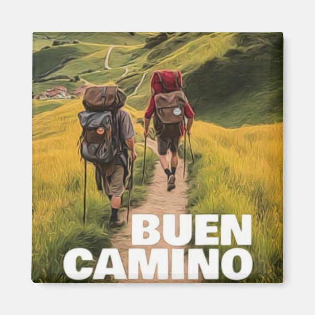 Camino de Santiago Magnet (Front)
