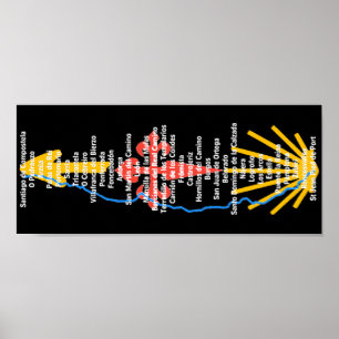 Camino de Santiago Poster