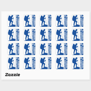 Camino de Santiago Square Sticker
