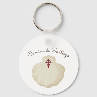 Camino de Santiago Symbol Key Ring