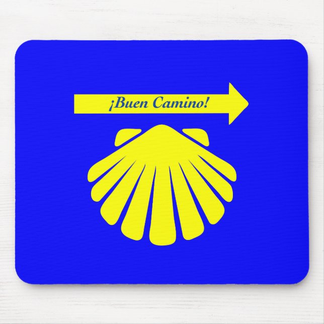 Camino de Santiago Symbols Mouse Pad (Front)