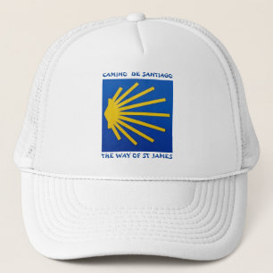 Camino de Santiago The way of st James 0001 Trucker Hat