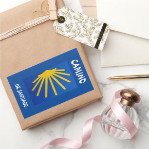 Camino de Santiago The way of st James 0002 Rectangular Sticker