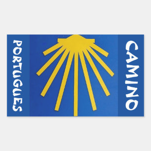 Camino de Santiago The way of st James 0004 Rectangular Sticker