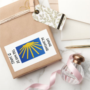Camino de Santiago The way of st James 0010 Rectangular Sticker