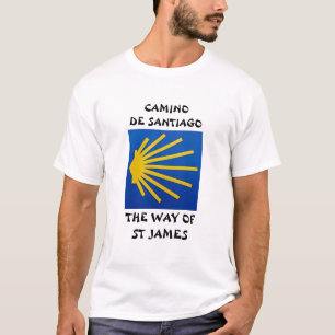 Camino de Santiago The way of st James 0010 T-Shirt