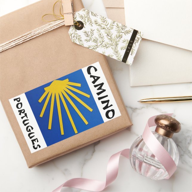 Camino de Santiago The way of st James 0013 Rectangular Sticker (Gifting)