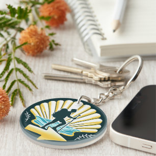 Camino de Santiago The way of st James 0055 Key Ring