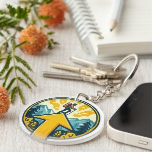 Camino de Santiago The way of st James 0062 Key Ring