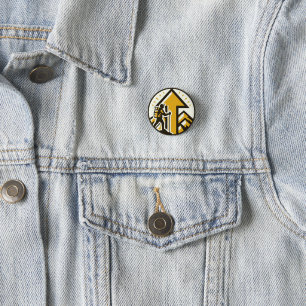 Camino de Santiago The way of st James 0064 3 Cm Round Badge