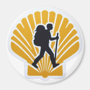 Camino de Santiago The way of st James 0190 Magnet