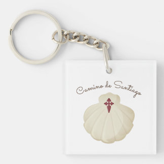 Camino de Santiago Walking Key Ring