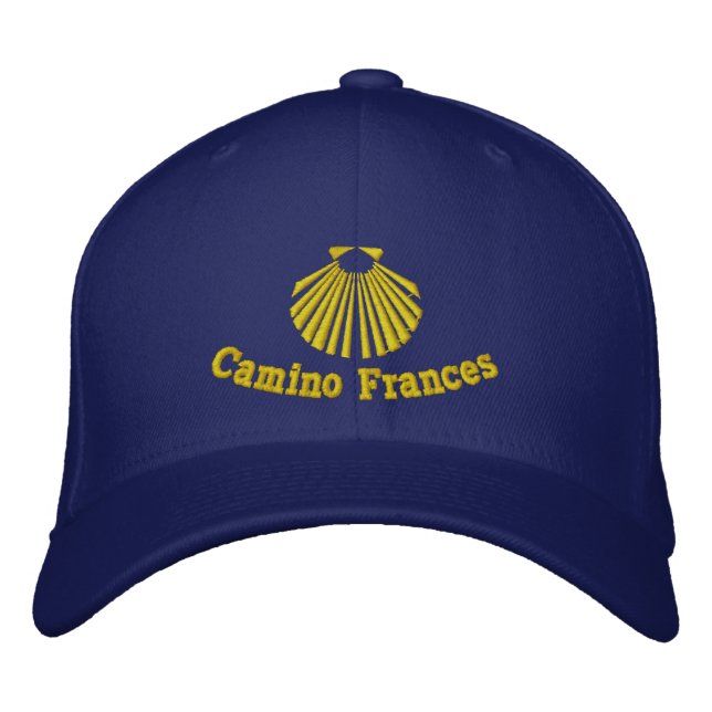 Camino Frances  pilgrim Embroidered Hat (Front)